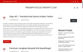 PRISM Physical Therapy of Winchester website