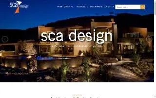 SCA Design of Winchester website