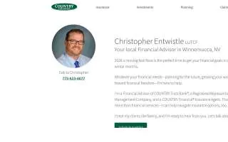 Christopher Entwistle - COUNTRY Financial Representative website