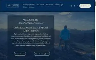 Ascend Wellness MD website