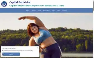 Capital Bariatrics, A Southwestern Vermont Health Care practice website