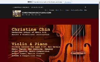 Christines Music Studio Violin and Piano Lessons