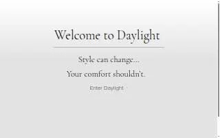 Daylight Interiors website