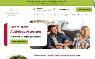 Debra Trees Audiology Associates website