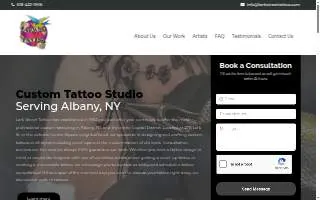 Lark Street Tattoo website