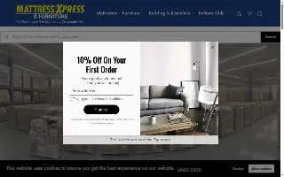 Mattress Xpress of Albany website