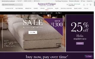 Raymour & Flanigan Furniture and Mattress Showroom & Outlet of Albany website