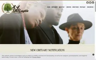 SL Mclaughlin Funeral Home of Albany website