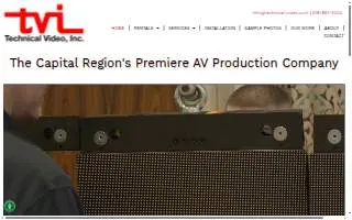 Technical Video Inc of Albany website