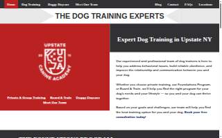 Upstate Canine Academy - Dog Training Facility