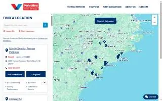 Valvoline Instant Oil Change of Albany website