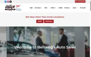 Bellreng's Automotive Center website