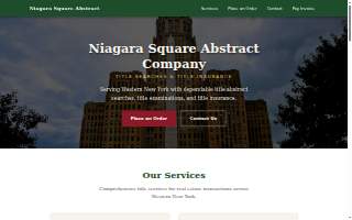 Niagara Square Abstract Company of Amherst