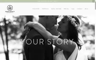 Sarah Wintle Photography of Amherst website