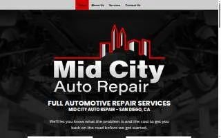 Mid City Auto Repair of Amsterdam website