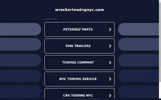 Rockefeller Tow & Wrecker website