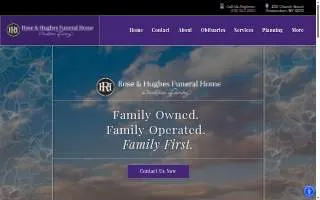 Rose & Hughes Funeral Home website