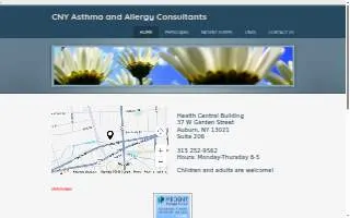 CNY Asthma and Allergy website
