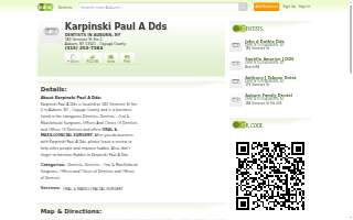 Karpinski Paul A DDS