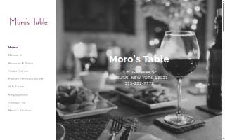Moro's Table