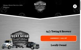 NextGear Towing Solutions website
