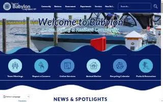 Babylon Animal Shelter website