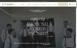 JL Wedding Films of Babylon website