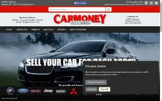 Carmoney Auto Sales We Buy Any Vehicle Running Or Not website