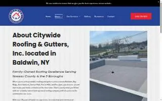 Citywide Roofing & Gutters, Inc. website