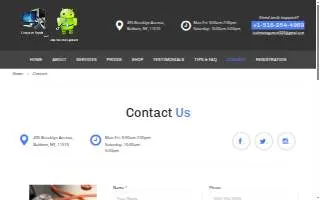 Computer Repair and Android Management website