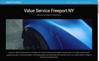 Freeport Tree Services website