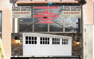 Long Island Garage Door of Baldwin website