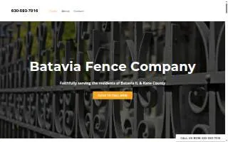 Batavia Fence Company website