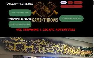 Game of Throws website
