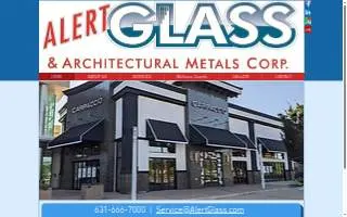 Alert Glass & Architectural Metals Corp. website