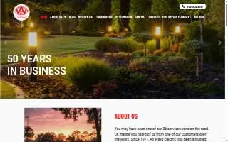 Allways Electric Corp. of Bay Shore website
