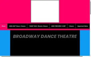 Broadway Dance Theatre of Bay Shore website