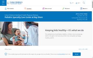 Cohen Children's Northwell Health Physician Partners Pediatric Specialty Care Center at Bay Shore