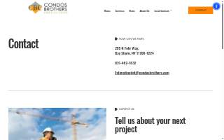 Condos Brothers Construction Corp