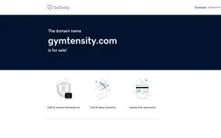 Gymtensity of Bay Shore website