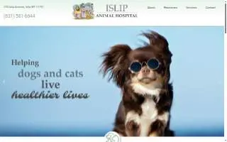Islip Animal Hospital of Bay Shore website