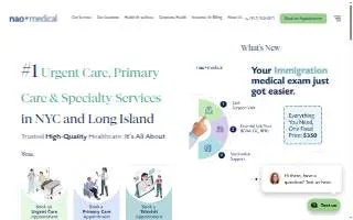 Nao Medical - Bay Shore website