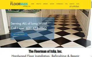 The Floorman of Islip, Inc. website