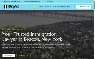 Beacon Immigration website