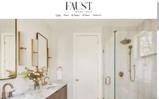 Faust Design Build website