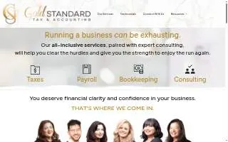 Gold Standard Tax & Accounting, Inc. of Beacon website