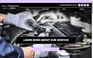 Verplanck Auto website