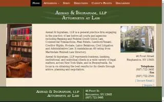 Aswad & Ingraham website