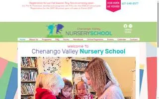 Chenango Valley Nursery School website