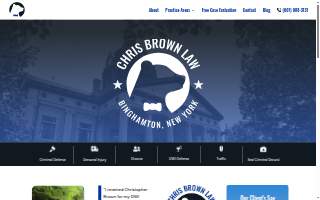 Chris Brown Law, Binghamton